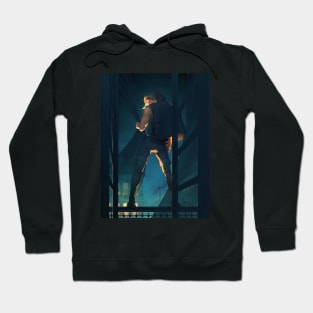 Crow about town Hoodie